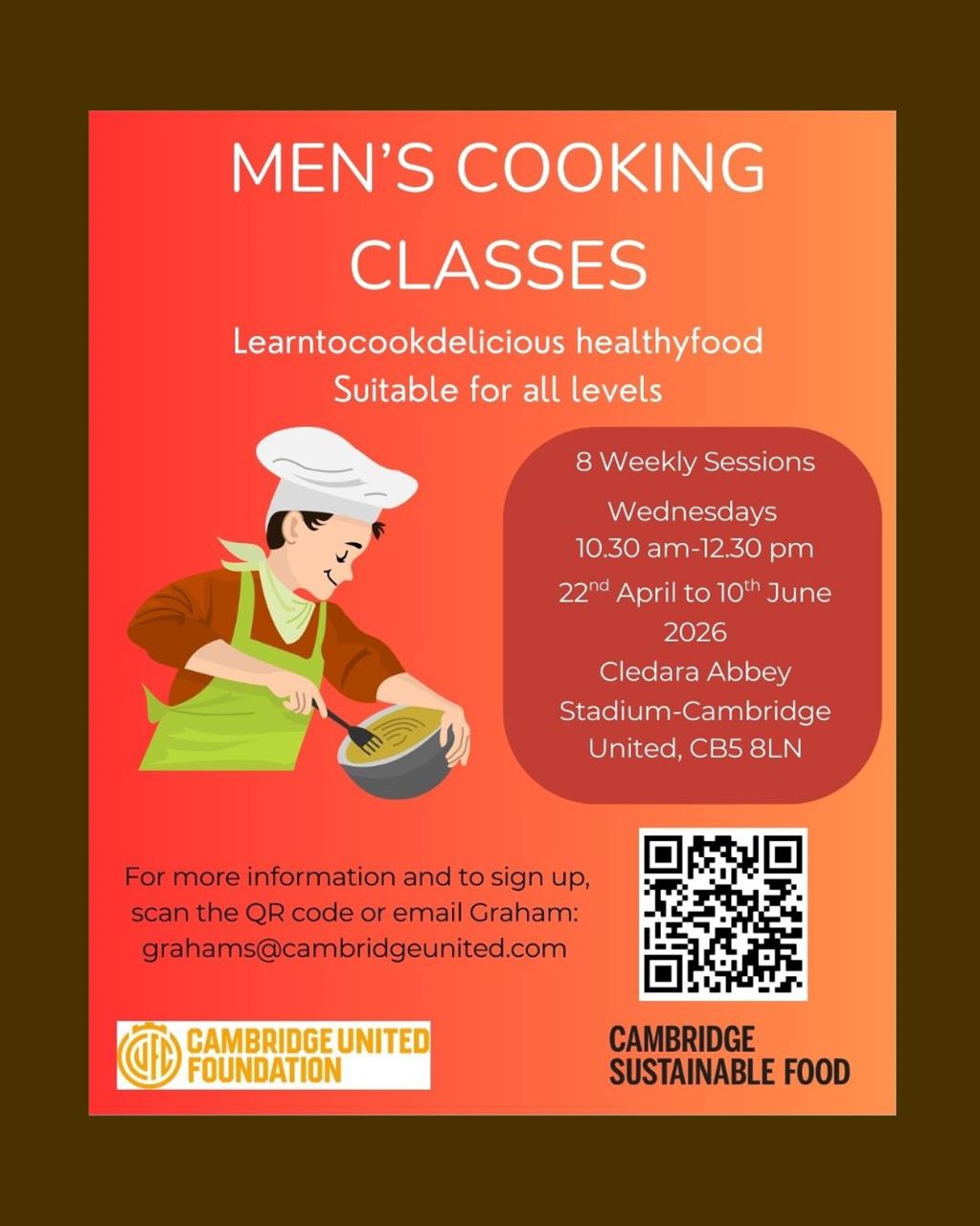 Mens Cookery